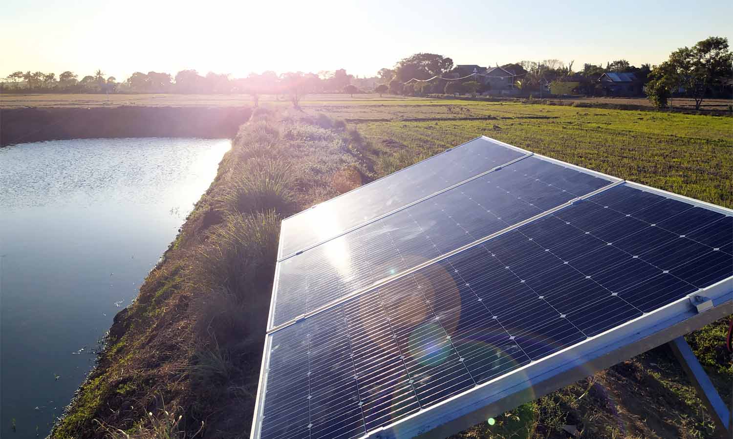 GROUND SOLAR PANEL INSTALATION